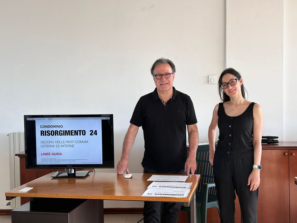 Il Dott. Procaccia e l'architetto Pastoressa
